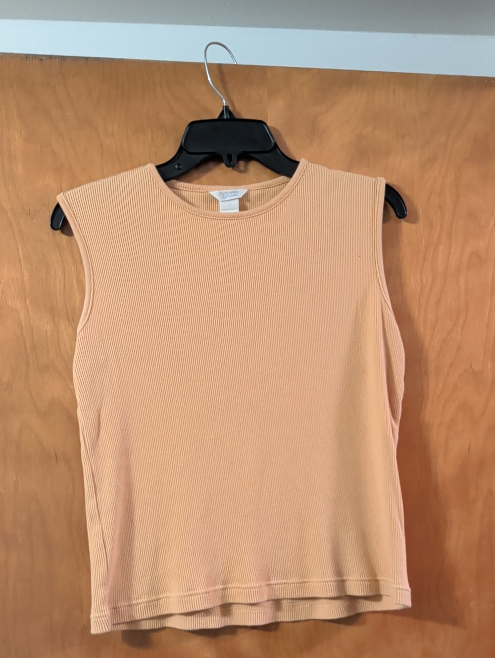 Christopher & Bank Mustard Yellow 💛 Ribbed Crewneck Tank